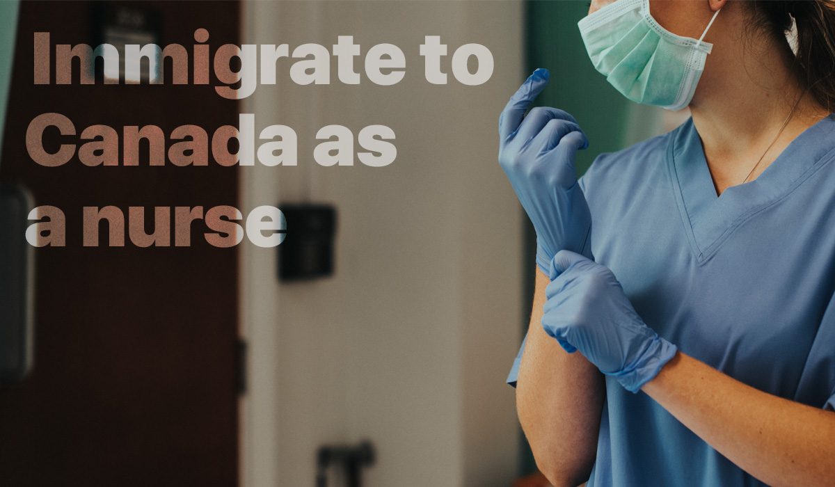 How can nurses immigrate to Canada