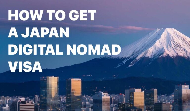 How to Get a Japan Digital Nomad Visa